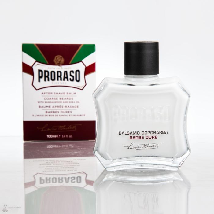 Proraso  After Shave Balsam Linea Rossa mit Sandelholz und Sheabutter-Öl 100ml