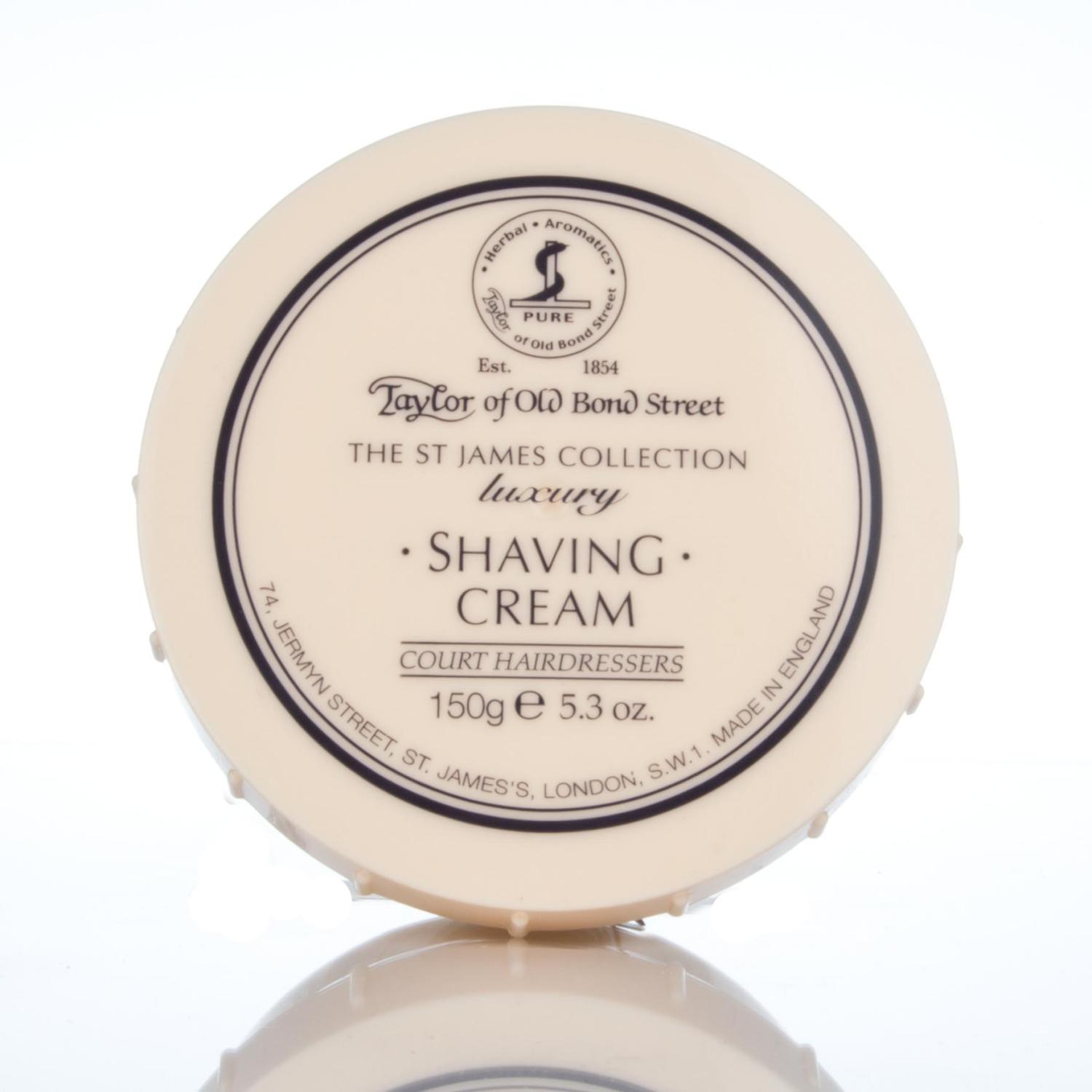Shaving luxury Cream Taylor Collection St James